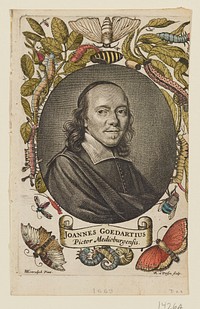 Portrait. Joannes Goedartius. Original from the Minneapolis Institute of Art.