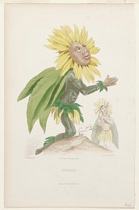 Caricature. Original from the Minneapolis Institute of Art.