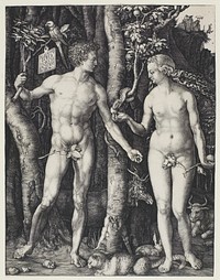 Adam and Eve. Original from the Minneapolis Institute of Art.