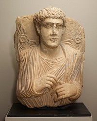 Funerary Relief, late 2nd century-first half of the 3rd century. Original from The Minneapolis Institute of Art.