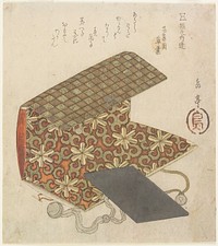 Patterned Folder for Horinouchi Circle. Original from the Minneapolis Institute of Art.