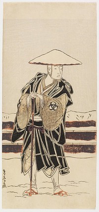 Bandō Mitsugorō as Tokiyori. Original from the Minneapolis Institute of Art.