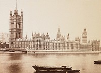 Houses of Parliament, London, England. Original from the Minneapolis Institute of Art.