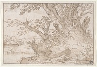 Landscape with Trees. Original from the Minneapolis Institute of Art.