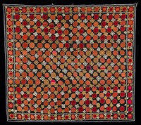Commercially woven band with warp-faced patterning. Original from the Minneapolis Institute of Art.