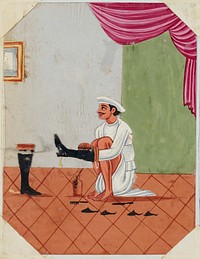 A Bootmaker. Original from the Minneapolis Institute of Art.