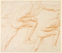 Studies of Male Figure. Original from the Minneapolis Institute of Art.