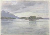 Near the Fiords. Silver and Gray. Evening. Original from the Minneapolis Institute of Art.