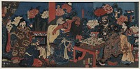 Kada hone o kezurite kan'u yakizu o ryōji suru zu. Original from the Library of Congress.