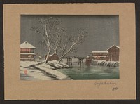 Yuki no horiwari. Original from the Library of Congress.