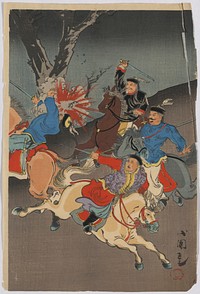 Nisshin sensō e. Original from the Library of Congress.