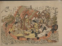 Shichifukujin takarabune. Original from the Library of Congress.