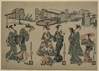 [Beauties from Fukagawa]. Original from the Library of Congress.