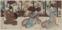 Tsubone iwafuji chūrō onoe meshitukai hatsu. Original from the Library of Congress.