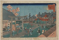 Fukagawa hachimangū keidai. Original from the Library of Congress.