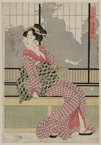 Fūryū yūsuzumi san bijin. Original from the Library of Congress.