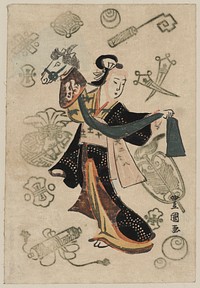 Fujimusume no harukoma. Original from the Library of Congress.