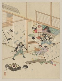 [Jūichidanme - act eleven of the Chūshingura - searching the house]. Original from the Library of Congress.