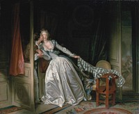 Jean-Honoré Fragonard - The Stolen KissFXD by Jean-Honoré Fragonard