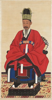 Portrait of Heungseon Daewongun, father of Gojong of Korea