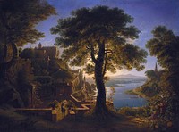 Karl Friedrich Schinkel - Schloß am Strom - Google Art Project