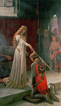 Accolade by Edmund Blair Leighton