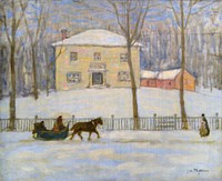 Morrice-La veille maison Holton a Montreal