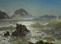 Albert Bierstadt - Seal Rock, California