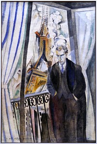 Robert Delaunay - Le Poète Philippe Soupault