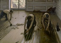 Gustave Caillebotte - The Floor Planers - Google Art Project