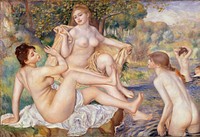 Pierre-Auguste Renoir, French - The Large Bathers - Google Art Project