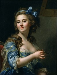 Marie-Gabrielle Capet - Self-Portrait - Google Art Project