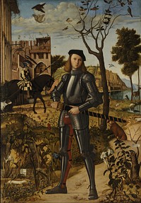 Vittore Carpaccio - Young Knight in a Landscape - Google Art Project