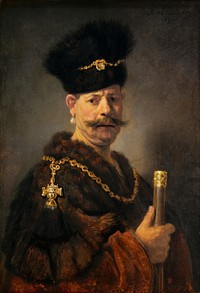 Rembrandt van Rijn's A Polish nobleman