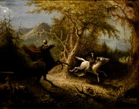 John Quidor - The Headless Horseman Pursuing Ichabod Crane - Google Art Project