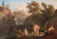 Claude-Joseph Vernet - The four times of day- Evening - Google Art Project