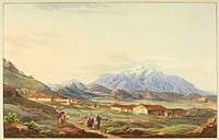 Mount Parnassus, by Edward Dodwell, in 1821.