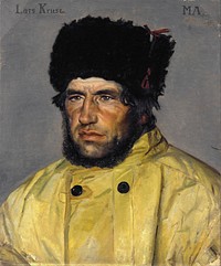 Michael Ancher - Chief lifeboatman Lars Kruse - Google Art Project