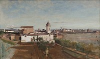 La Trinité-des-Monts by Corot Louvre RF2041 n02