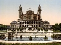 The Palais du Trocadéro in Paris, built for the 1878 World’s Fair, around 1867.