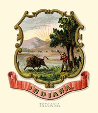 Indiana state coat of arms