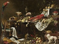 Banquet Still Life, Adriaen van Utrecht, 1644 - Rijksmuseum