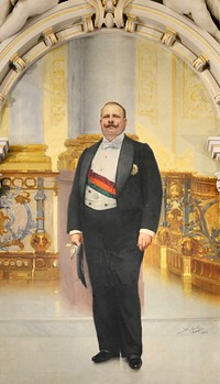 Portrait of King Carlos I of Portugal by José Malhoa (1905). Faculty of Medical ,Sciences, Lisbon.