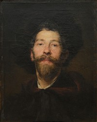 Portrait of the photographer António Novais (1855-1940), by José Malhoa. Museum José Malhoa, Caldas da Rainha, Portugal