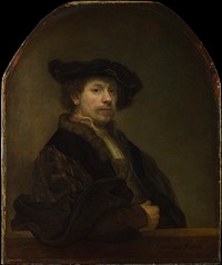 Rembrandt van Rijn's Self Portrait at the Age of 34