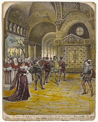 Act IV (V in the original version), Scene 3 of Giuseppe Verdi's Don Carlo, as performed at La Scala in the 1884 (that is, the première of the Milan version of the opera).