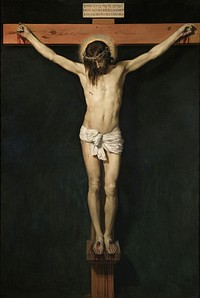 Español: La obra representa a Jesucristo crucificado, y es una de las obras religiosas más conocidas del pintor sevillano Diego Velázquez.