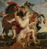 Peter Paul Rubens - The Rape of the Daughters of Leucippus