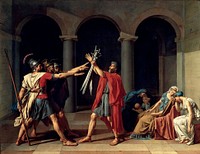 Jacques-Louis David, Le Serment des Horaces