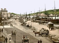 Quays Waterford, Ireland between ca. 1890 and ca. 1900.